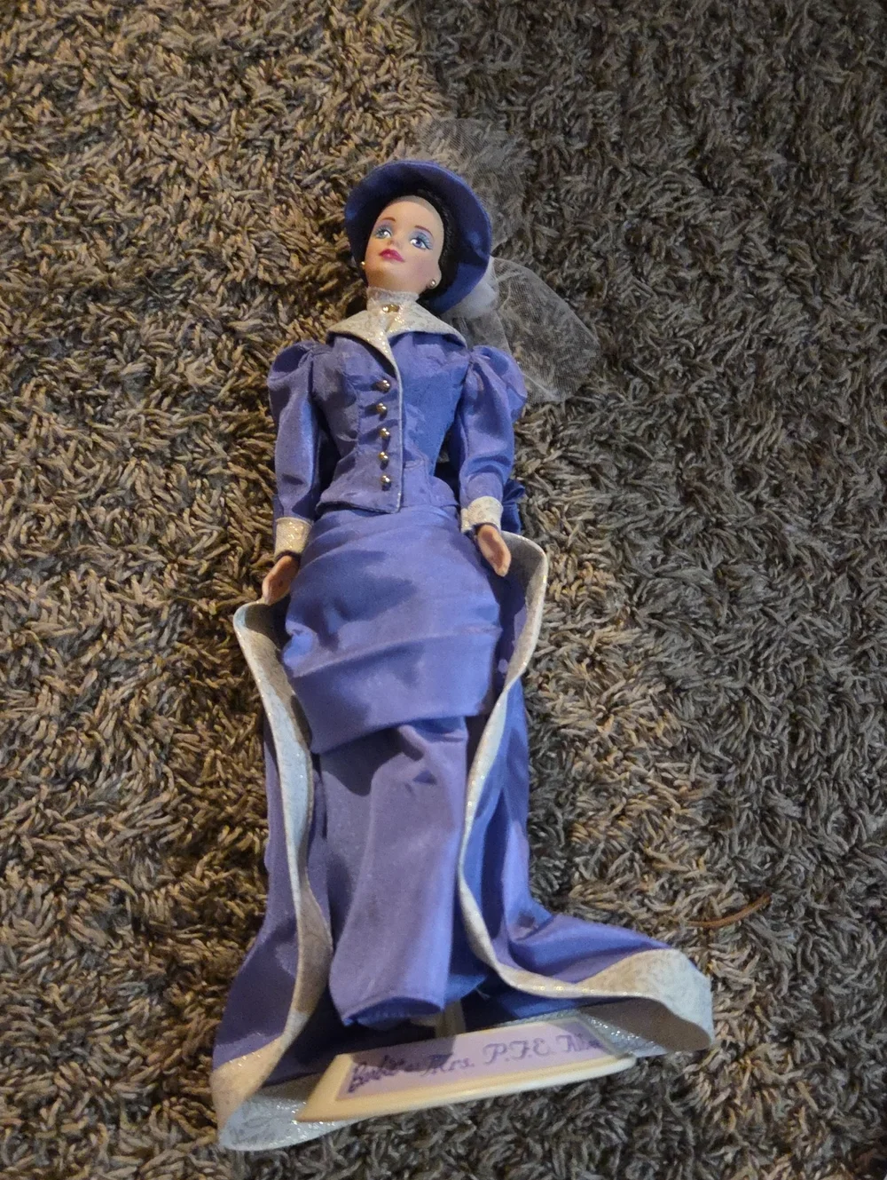 Vintage Avon Barbie Doll With Stand